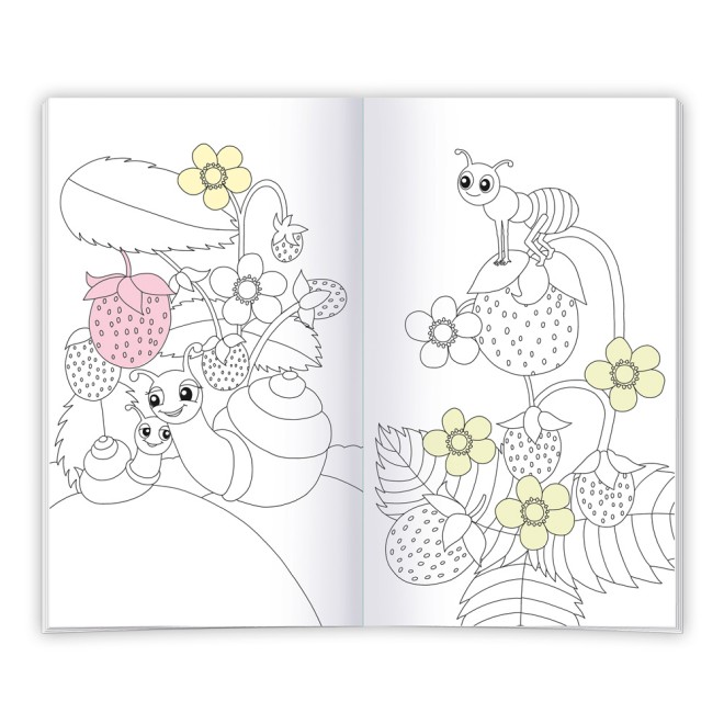 Stickermalbuch "Wiesenfreunde"