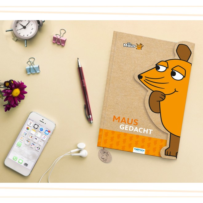 DIE MAUS Notizbuch Klappe "Maus"