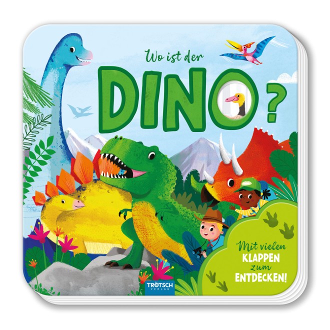 Mein erstes Klappenbuch "Wo ist der Dino?"