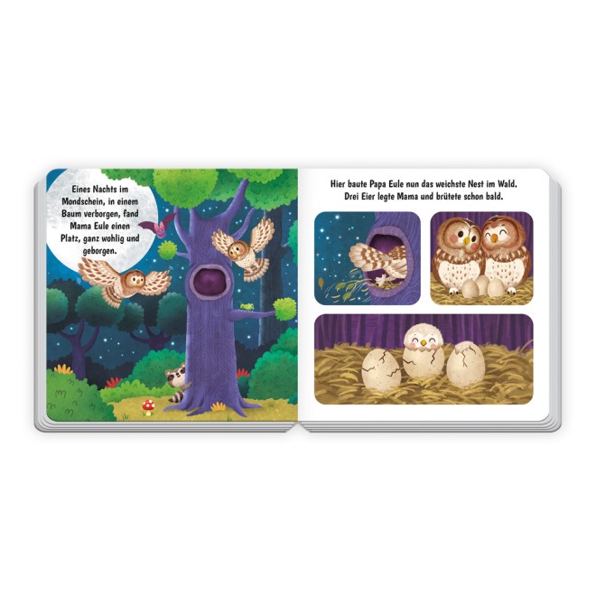 Pappenbuch "Ich bin die kleine Eule"