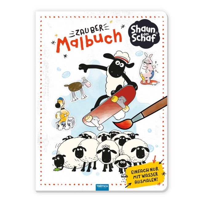 Shaun das Schaf Zaubermalbuch