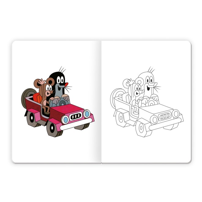 Der kleine Maulwurf Superdickes Malbuch