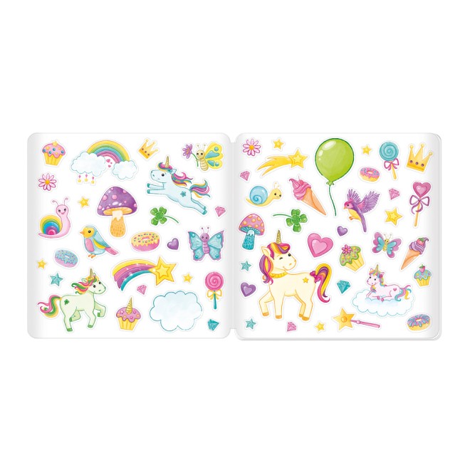 Stickermalbuch "Einhornwelt"