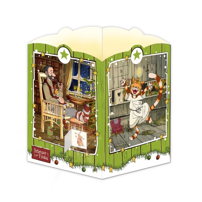 Pettersson und Findus Windlicht-Adventskalender