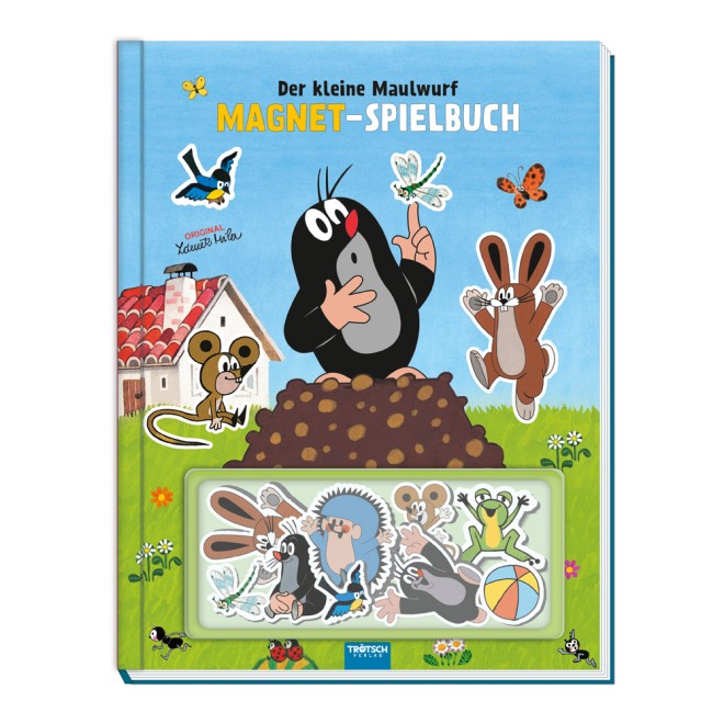 Der kleine Maulwurf Magnet - Spielbuch Pappenbuch mit Magneten