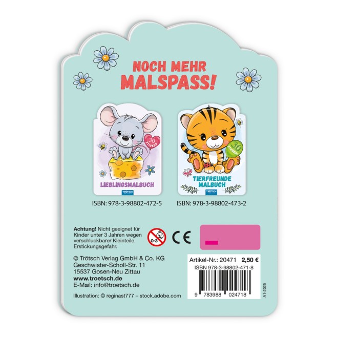 Malbuch "Knuddelfreunde-Malbuch"