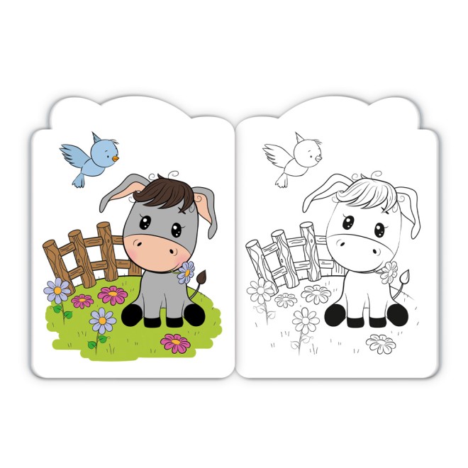 Malbuch "Tierfreunde"