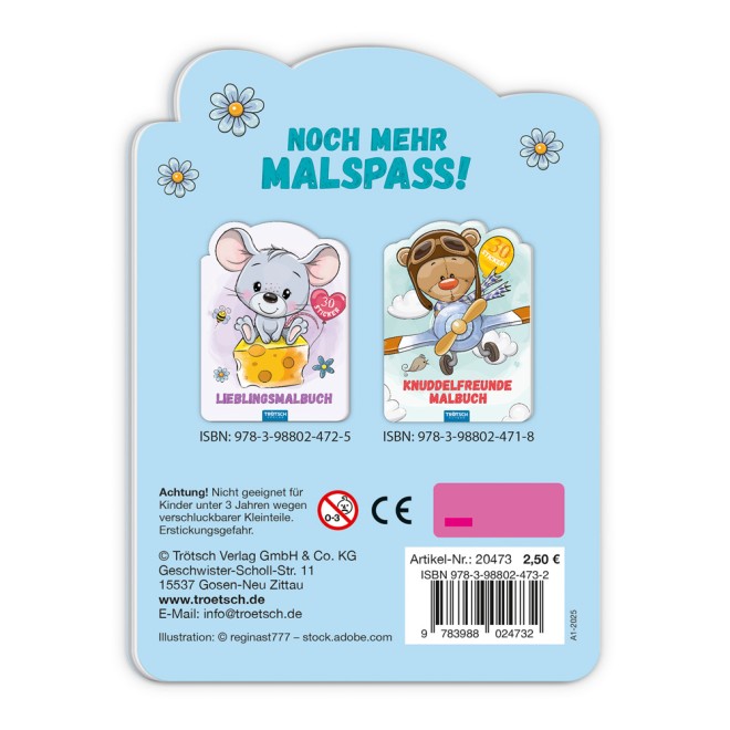Malbuch "Tierfreunde"