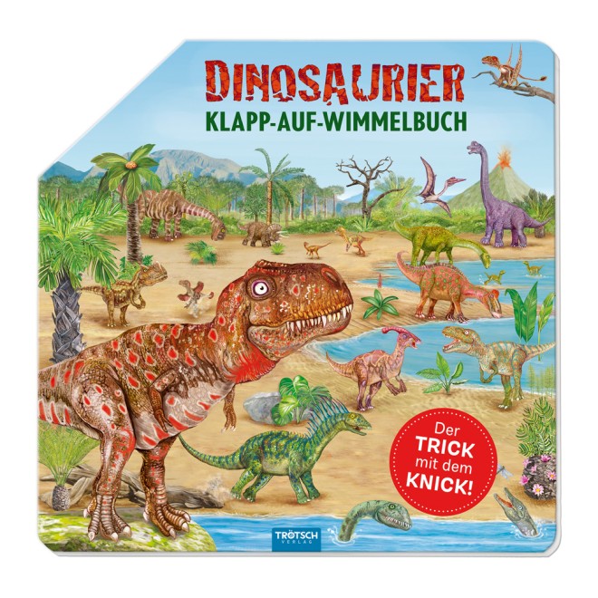 Klapp-Auf-Wimmelbuch Dinos