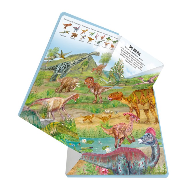 Klapp-Auf-Wimmelbuch Dinos