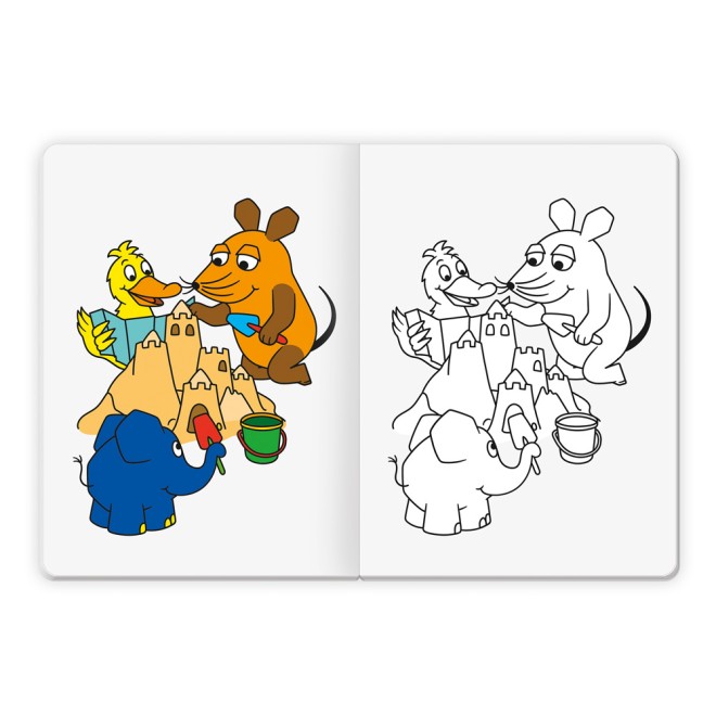 Superdickes Malbuch - DIE MAUS