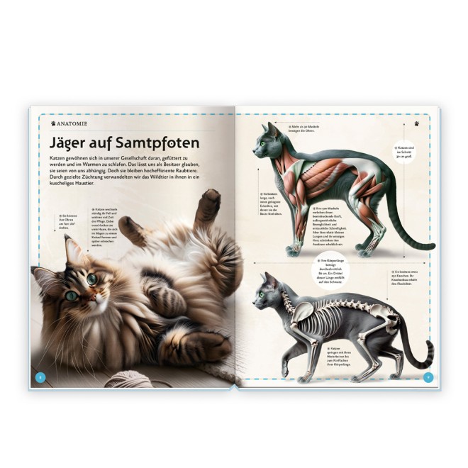 Kinderbuch Das großartige Buch der Katzen
