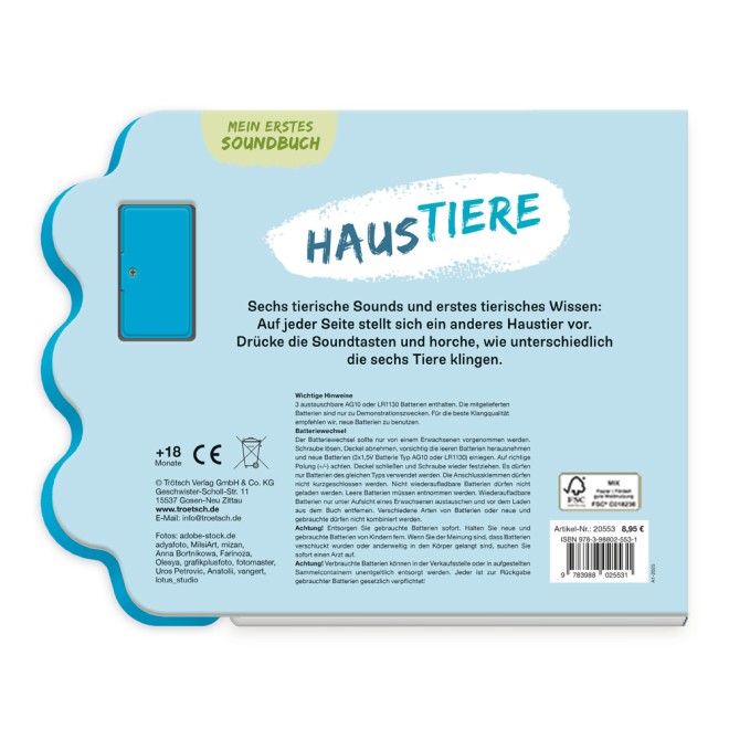 Soundbuch HAUSTIERE