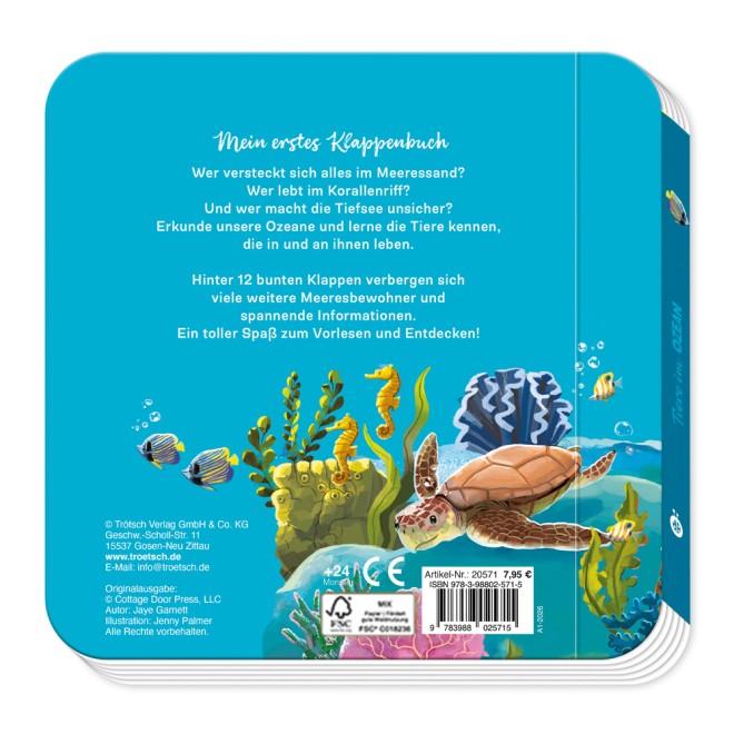 Klappenbuch - Tiere im Ozean