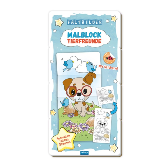 Malblock Tierfreunde