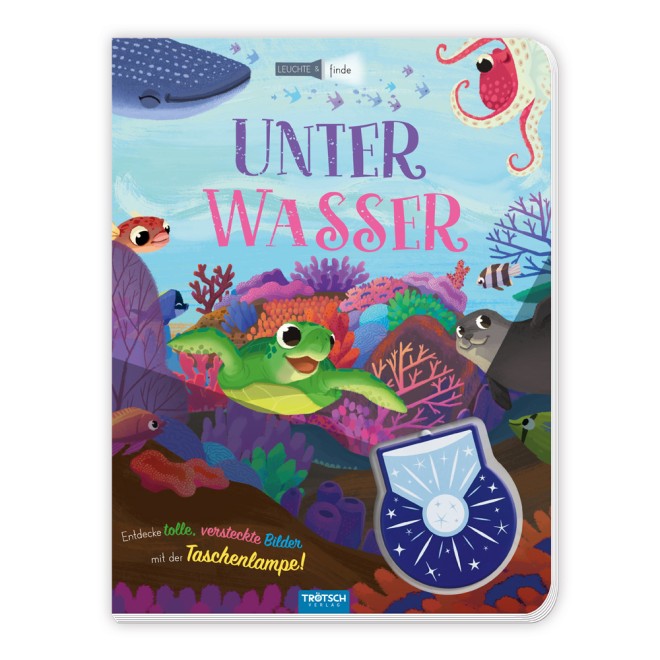 Taschenlampenbuch Leuchte und finde Unter Wasser