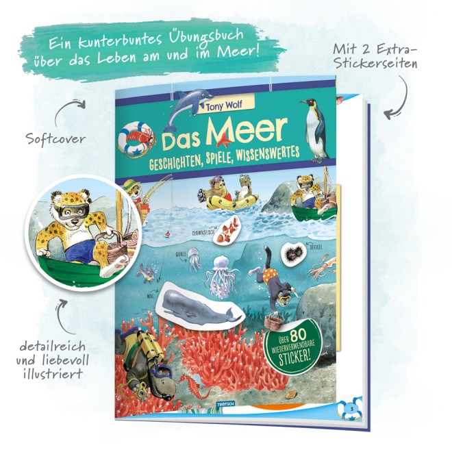 Stickerbuch "Das Meer"