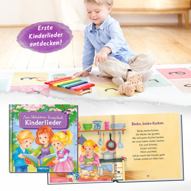 Mein klitzekleines Kinderbuch "Kinderlieder"