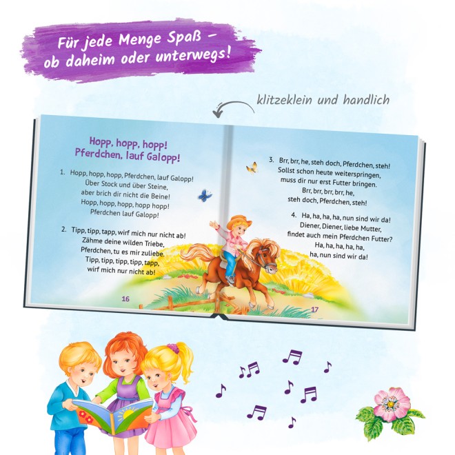 Mein klitzekleines Kinderbuch "Kinderlieder"