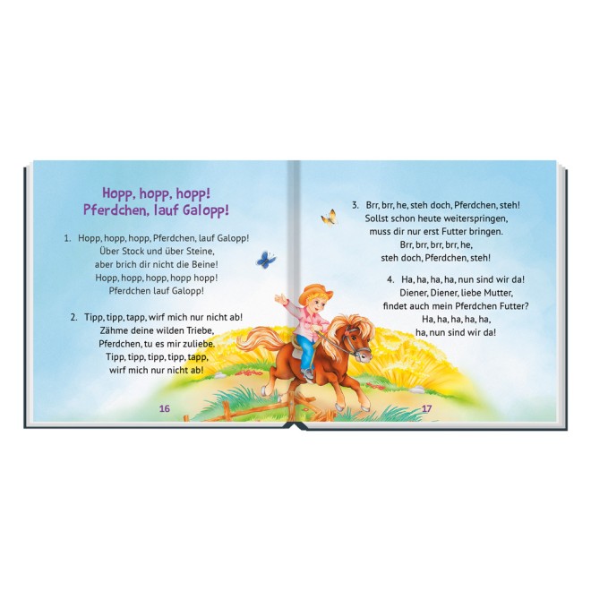 Mein klitzekleines Kinderbuch "Kinderlieder"