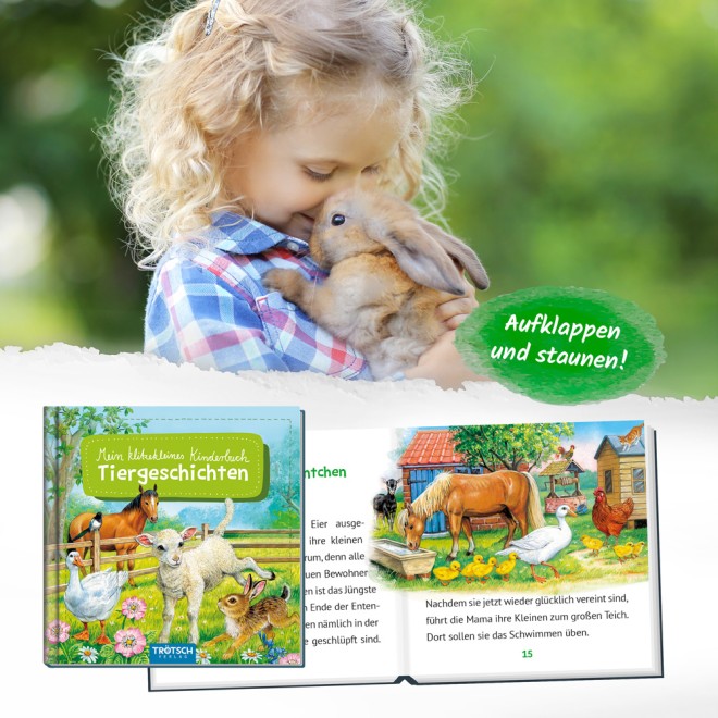 Mein klitzekleines Kinderbuch "Tiergeschichten"