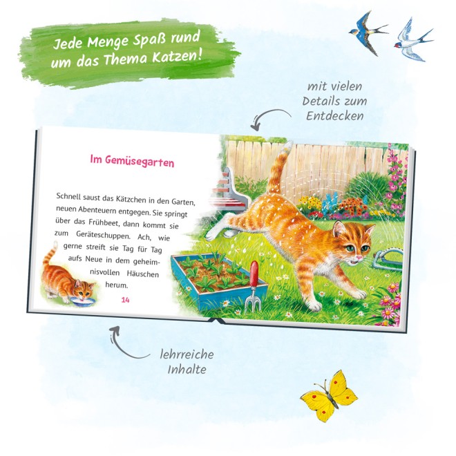 Mein klitzekleines Kinderbuch "Katzengeschichten"