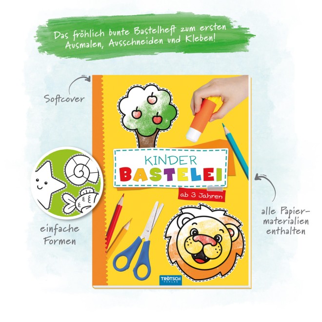 Kinderbastelei ab 3 Jahren