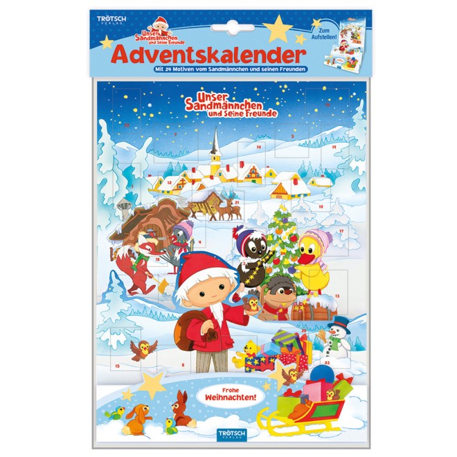 Sandmann Aufstell-Adventskalender
