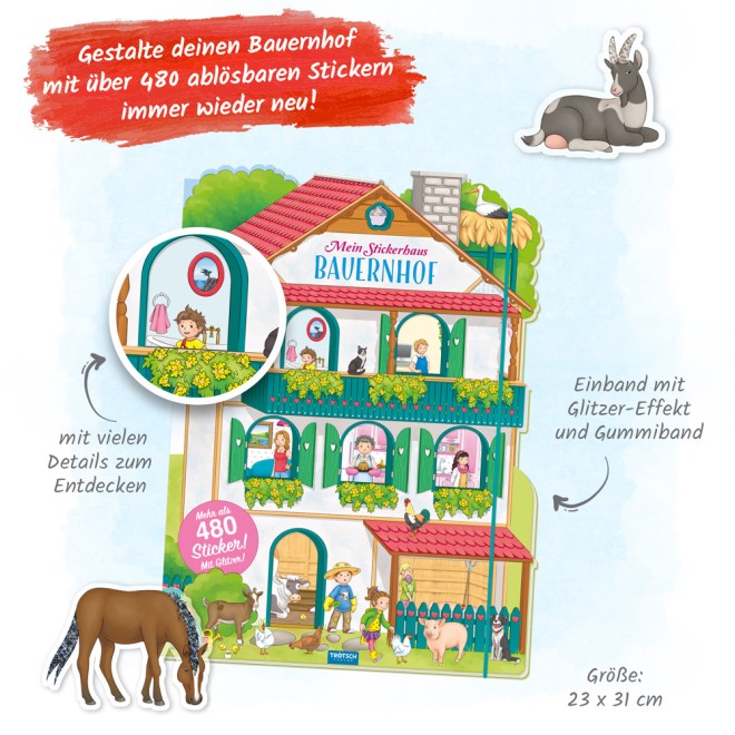 Stickerhaus "Bauernhof"