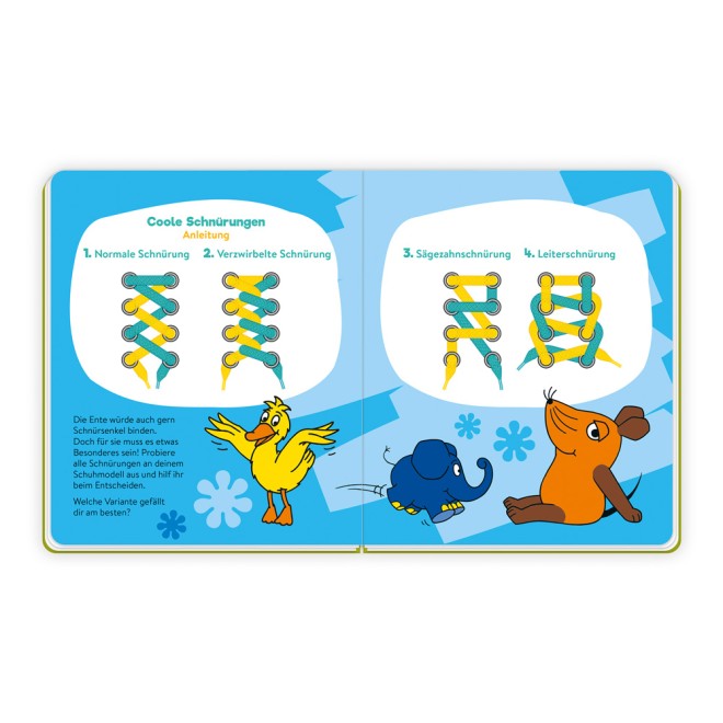 DIE MAUS Schnürsenkel-Buch