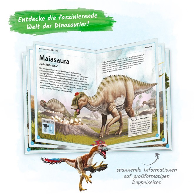 Das großartige Buch der Dinos
