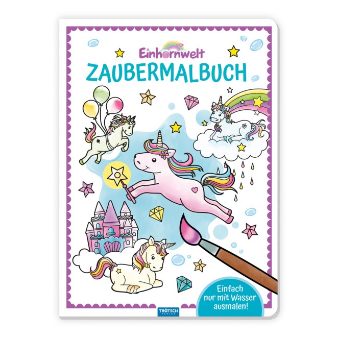 Zaubermalbuch "Einhornwelt"