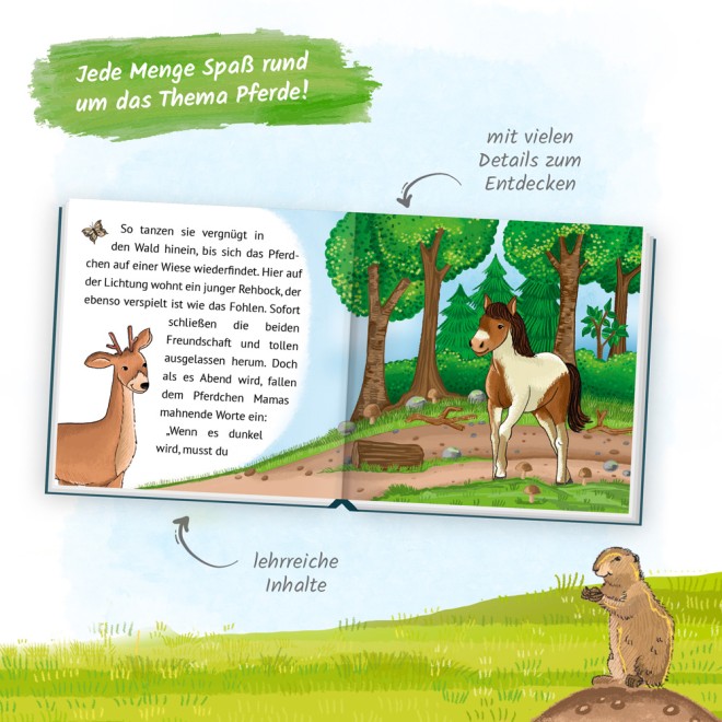 Mein klitzekleines Kinderbuch "Pferdegeschichte"