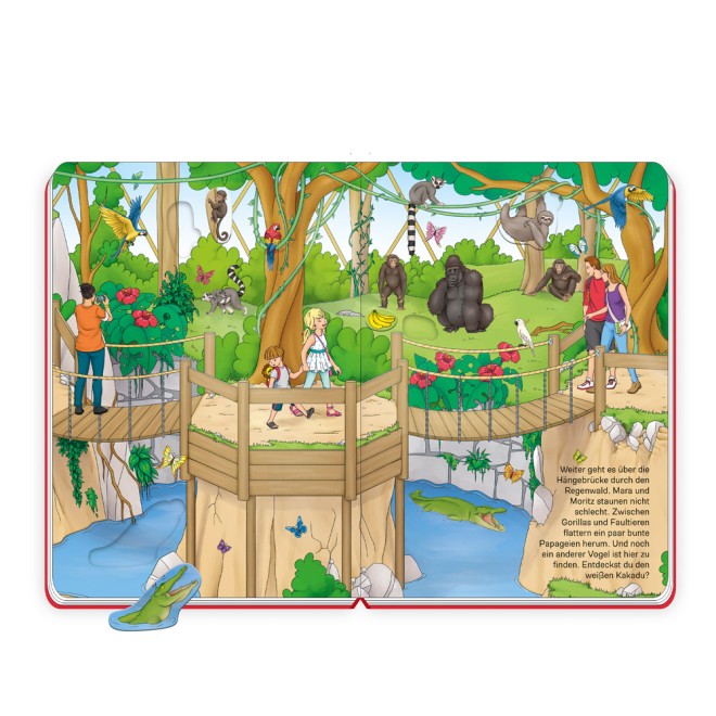 Puzzle- und Spielbuch "Im Zoo"