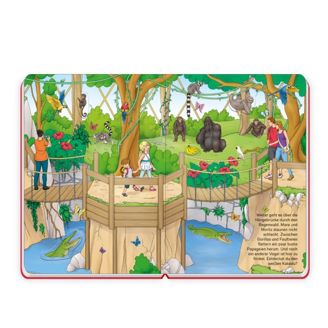 Puzzle- und Spielbuch "Im Zoo"