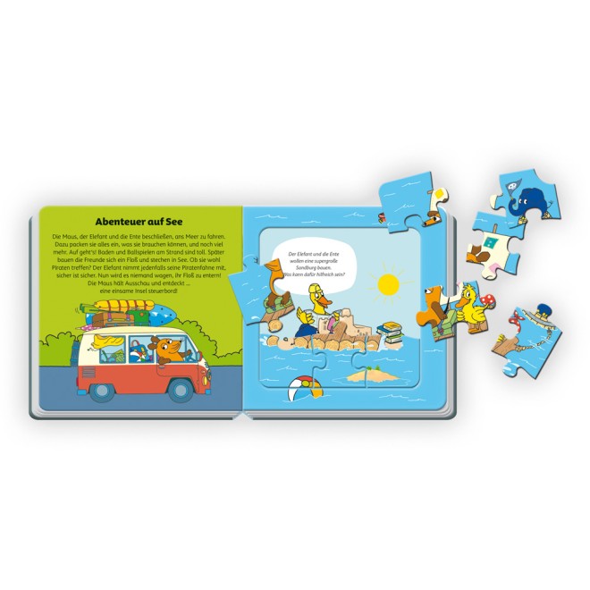DIE MAUS Puzzlebuch quadratisch
