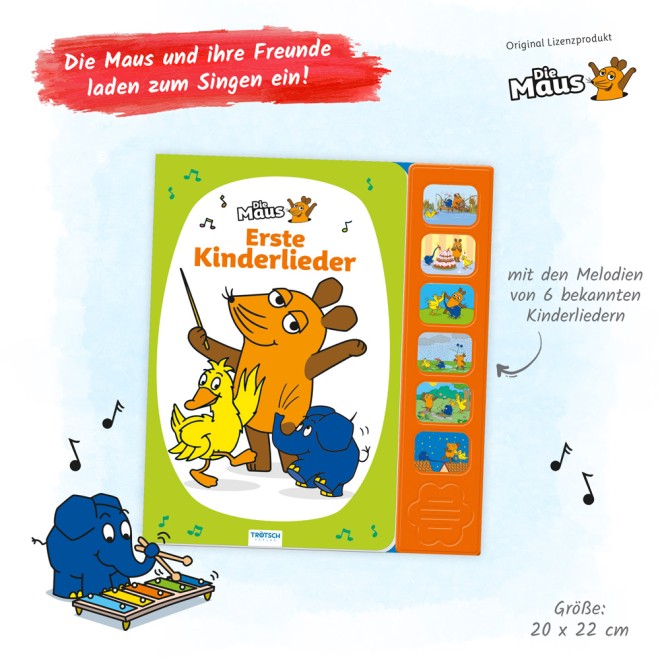 DIE MAUS Erste Kinderlieder