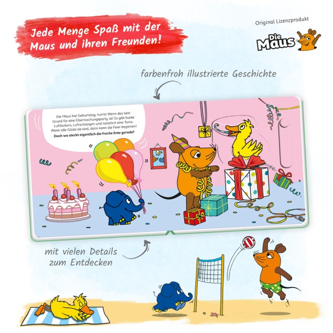 DIE MAUS Mein erstes Spielbuch