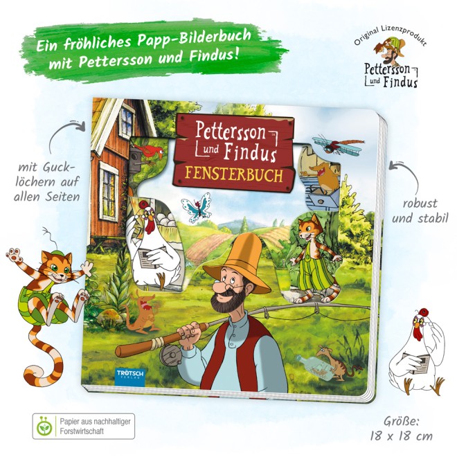 PETTERSSON & FINDUS Fensterbuch