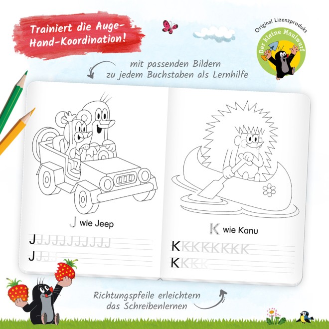 DER KLEINE MAULWURF ABC-Malbuch