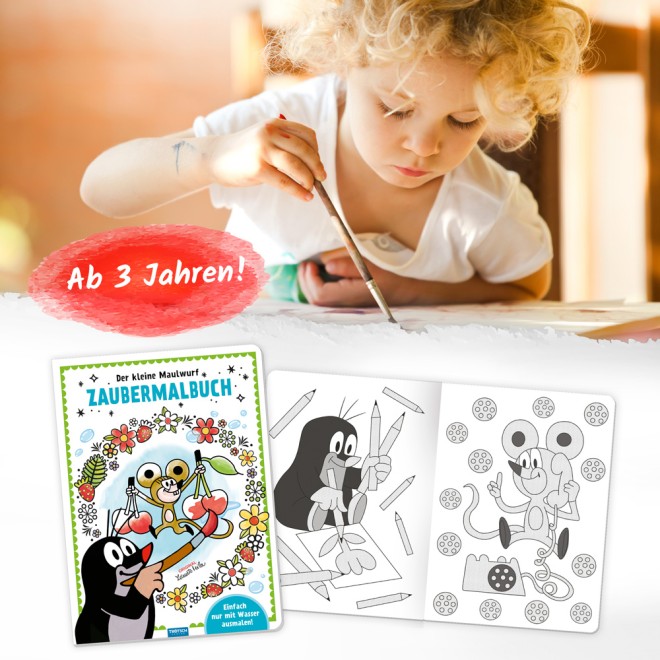 Zaubermalbuch kleiner Maulwurf