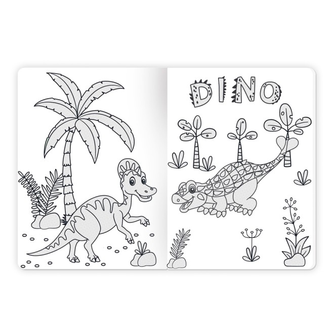 Zaubermalbuch "Dinosaurier"