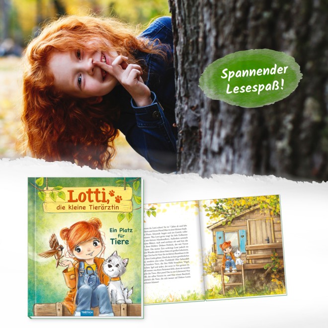 Vorlesebuch Lotti, die kleine Tierärztin "Ein Platz für Tiere"