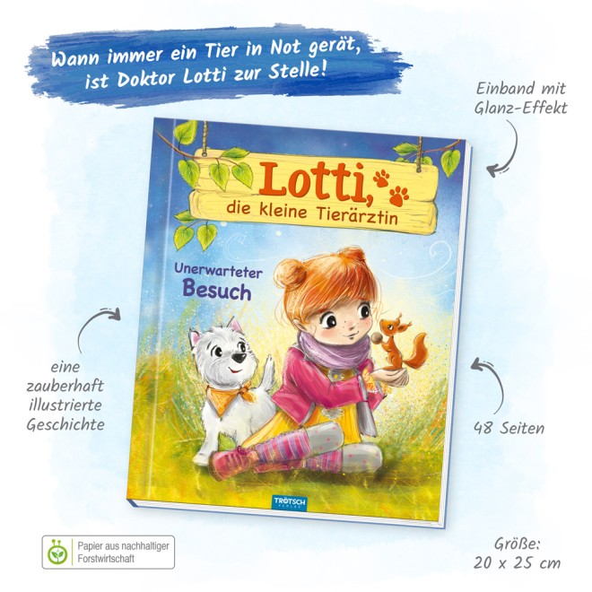 Vorlesebuch Lotti, die kleine Tierärztin "Unerwarteter Besuch"