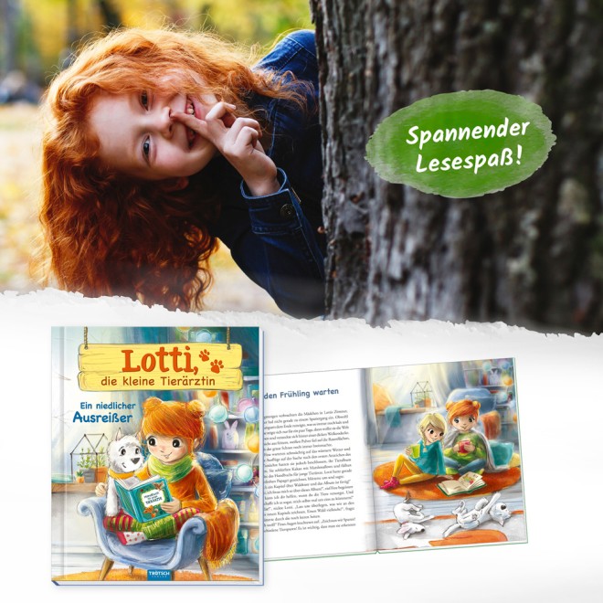 Vorlesebuch Lotti, die kleine Tierärztin "Ein niedlicher Ausreißer"