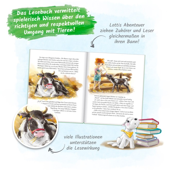Vorlesebuch Lotti, die kleine Tierärztin "Freche Tiere"