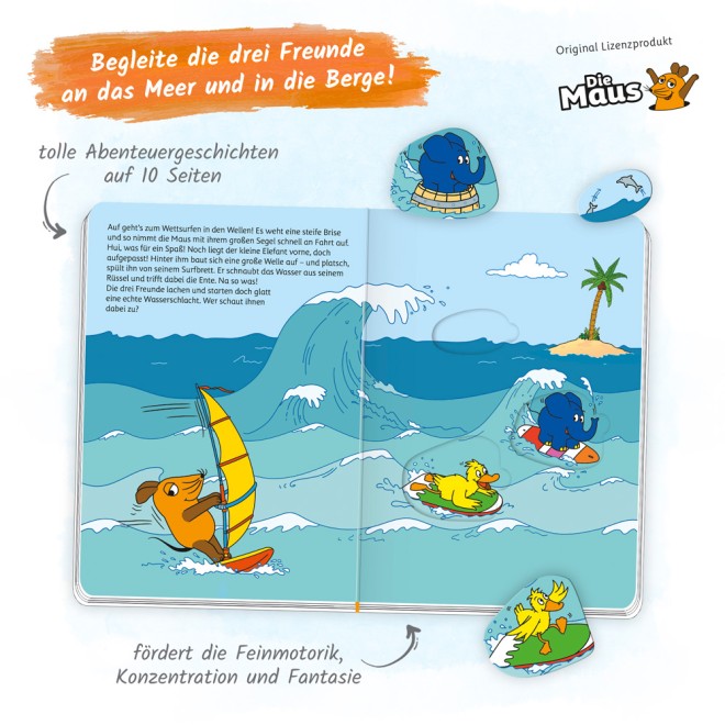 DIE MAUS Puzzle- und Spielbuch