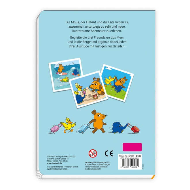 DIE MAUS Puzzle- und Spielbuch