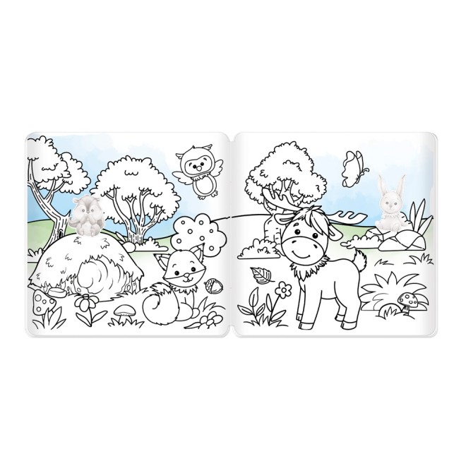 Stickermalbuch "Waldfreunde"