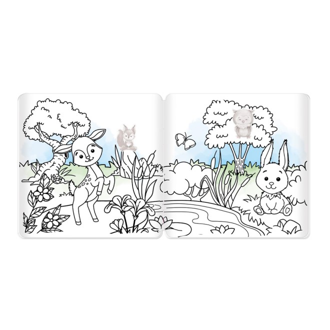 Stickermalbuch "Waldfreunde"